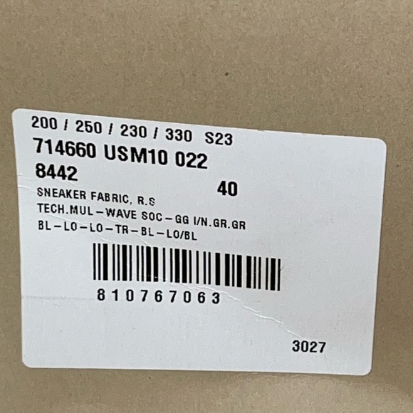 Authentic Gucci Run Mesh Women’s Sneakers size 40 - Picture 11 of 11